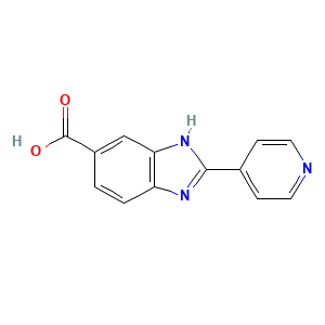 2-(Pyridin-4-yl)-1H-benzo[d]imidazole-6-carboxylic acid
