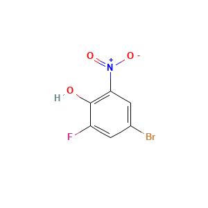 4-Bromo-2-fluoro-6-nitrophenol
