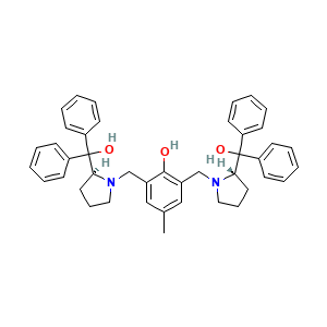 (S,S)-(+)-2,6-Bis[2-(hydroxydiphenylmethyl)-1-pyrrolidinyl-methyl]-4-methylphenol
