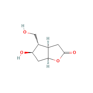 (3aR,4S,5R,6aS)-(-)-Hexahydro-5-hydroxy-4-(hydroxymethyl)-2H-cyclopenta[b]furan-2-one
