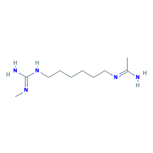 N'-[6-[(N'-methylcarbamimidoyl)amino]hexyl]ethanimidamide