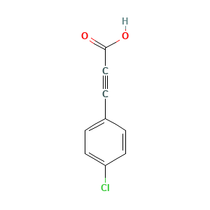 2-(4-Chlorophenyl)-2-propynoic acid