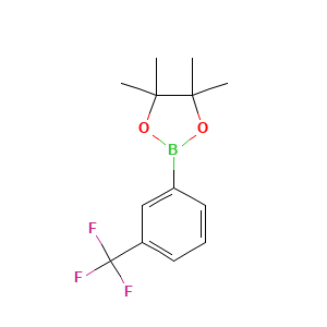 4,4,5,5-Tetramethyl-2-[3-(trifluoromethyl)phenyl]-1,3,2-dioxaborolane