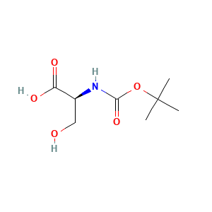 N-[tert-butoxycarbonyl]-L-serine