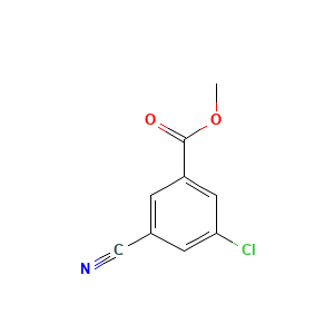 Benzoic acid, 3-chloro-5-cyano-, methyl ester