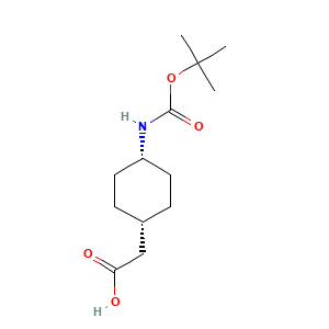 2-((1s,4s)-4-(((Tert-butoxy)carbonyl)amino)cyclohexyl)acetic acid