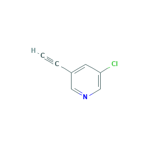 3-Chloro-5-ethynylpyridine