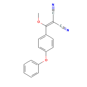2-((Methoxy)(4-phenoxyphenyl)methylene)malononitrile