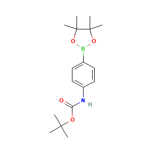 tert-butyl N-[4-(4,4,5,5-tetramethyl-1,3,2-dioxaborolan-2-yl)phenyl]carbamate