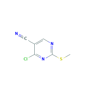4-Chloro-2-(methylsulfanyl)pyrimidine-5-carbonitrile