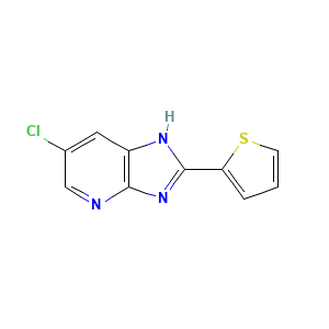2-(6-Chloroimidazo[5,4-b]pyridin-2-yl)thiophene