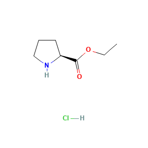 Ethyl L-prolinate hydrochloride