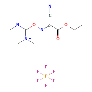 6-Cyano-N,N,2-trimethyl-7-oxo-4,8-dioxa-2,5-diazadec-5-en-3-iminium hexafluorophosphate