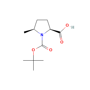(5S)-1-(tert-Butoxycarbonyl)-5-methyl-L-proline
