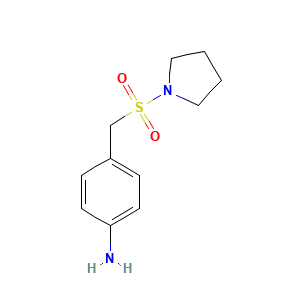 4-((1-Pyrrolidinylsulfonyl)methyl)benzenamine