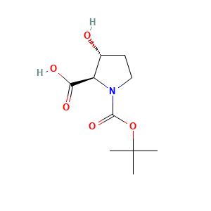 (2R,3R)-1-((tert-Butoxy)carbonyl)-3-hydroxypyrrolidine-2-carboxylic acid