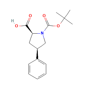 (4R)-1-(tert-Butoxycarbonyl)-4-phenyl-L-proline