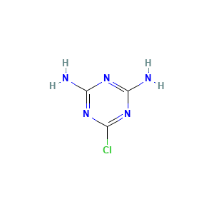 1,3,5-Triazine-2,4-diamine, 6-chloro-