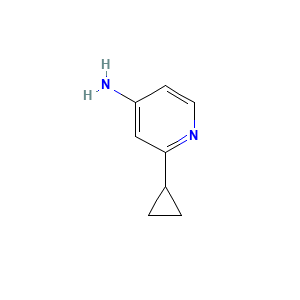 2-Cyclopropylpyridin-4-amine