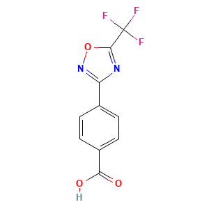4-(5-(Trifluoromethyl)-1,2,4-oxadiazol-3-yl)benzoic acid