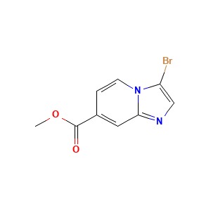 Methyl 3-bromoimidazo[1,2-A]pyridine-7-carboxylate
