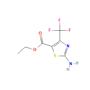 5-Thiazolecarboxylic acid, 2-amino-4-(trifluoromethyl)-, ethyl ester