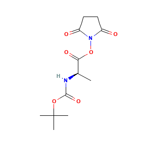 N-[(1,1-Dimethylethoxy)carbonyl]-D-alanine 2,5-dioxo-1-pyrrolidinyl ester