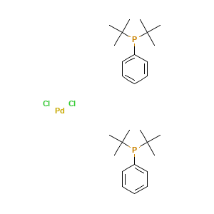 Dichlorobis((di-tert-butyl)phenylphosphine)palladium(II)
