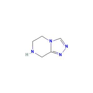 5H,6H,7H,8H-(1,2,4)triazolo(4,3-a)pyrazine
