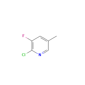 2-Chloro-3-fluoro-5-methylpyridine