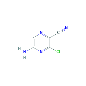 5-Amino-3-chloropyrazine-2-carbonitrile