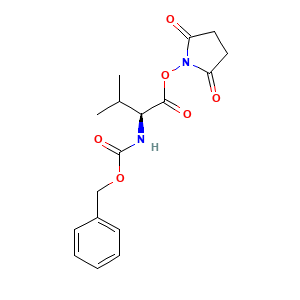 L-Valine, N-((phenylmethoxy)carbonyl)-, 2,5-dioxo-1-pyrrolidinyl ester