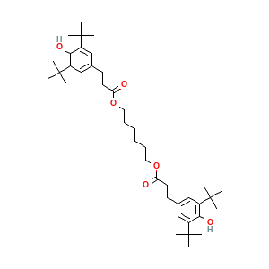 Hexamethylene glycol bis(3,5-di-tert-butyl-4-hydroxyhydrocinnamate)