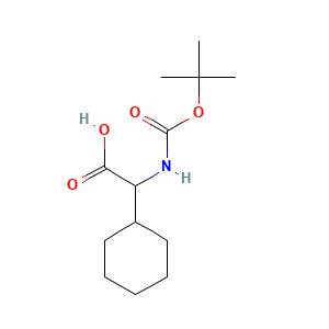 2-(((Tert-butoxy)carbonyl)amino)-2-cyclohexylacetic acid
