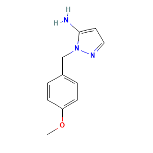 1-((4-methoxyphenyl)methyl)-1H-pyrazol-5-amine