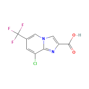 8-Chloro-6-(trifluoromethyl)imidazo[1,2-a]pyridine-2-carboxylic acid