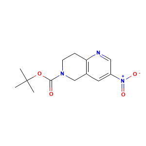 tert-Butyl 3-nitro-7,8-dihydro-1,6-naphthyridine-6(5H)-carboxylate