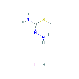 Hydrazinecarboximidothioic acid methyl ester hydroiodide