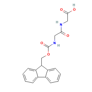 2-(2-((((9H-fluoren-9-yl)methoxy)carbonyl)amino)acetamido)acetic acid