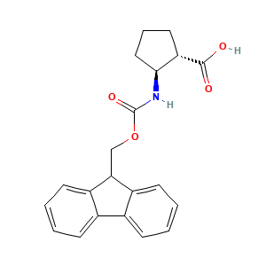 (1S,2S)-2-((((9H-fluoren-9-yl)methoxy)carbonyl)amino)cyclopentane-1-carboxylic acid
