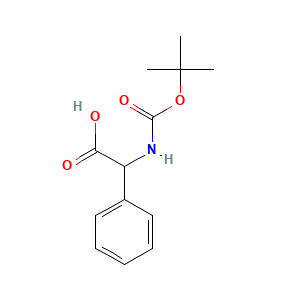 2-(((Tert-butoxy)carbonyl)amino)-2-phenylacetic acid