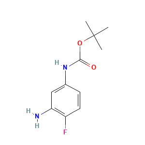tert-butyl N-(3-amino-4-fluorophenyl)carbamate