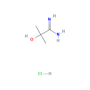2-Hydroxy-2-methylpropanimidamide hydrochloride