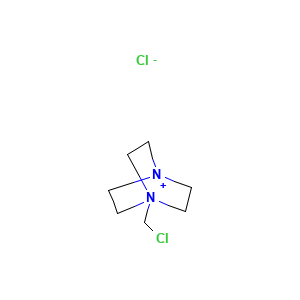 4-Aza-1-azoniabicyclo(2.2.2)octane, 1-(chloromethyl)-, chloride (1:1)