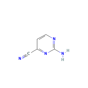 2-Aminopyrimidine-4-carbonitrile