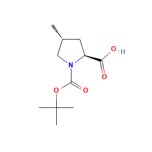 (2S,4R)-1-[(tert-butoxy)carbonyl]-4-methylpyrrolidine-2-carboxylic acid
