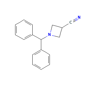 1-(Diphenylmethyl)azetidine-3-carbonitrile