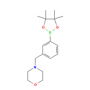 4-[3-(4,4,5,5-Tetramethyl-1,3,2-dioxaborolan-2-yl)benzyl]morpholine