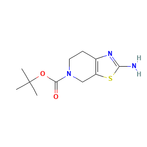 tert-butyl 2-amino-4H,5H,6H,7H-[1,3]thiazolo[5,4-c]pyridine-5-carboxylate
