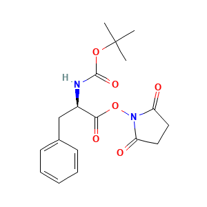 N-[(1,1-Dimethylethoxy)carbonyl]-D-phenylalanine 2,5-dioxo-1-pyrrolidinyl ester